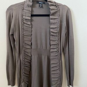 Style anc Co light brown cardigan